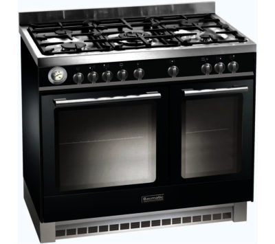 BAUMATIC  BCD925BL Dual Fuel Range Cooker - Black